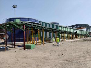 Belt conveyors are up to 50.0 meter length
