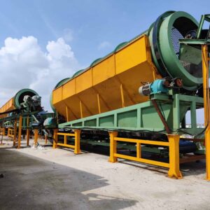 Bio mining machinery for MSW legacy waste